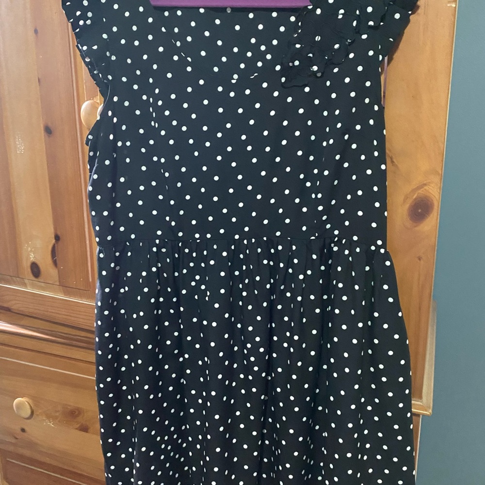 ELLE xl polka dot dress